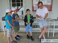 Lilian,Simon,Christoph mit Mario